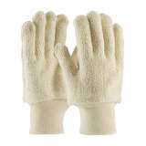 Terry Cloth Seamless Knit Glove, 24 oz, Small, Natural, 10 Dozen per Box redirect to product page